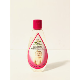 Enriched With Vitamin E 100ml Glowryl Cold Pressed Virgin Coconut Baby Massage Oil