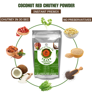 100gm Tejaz Coconut Red Chutney Powder