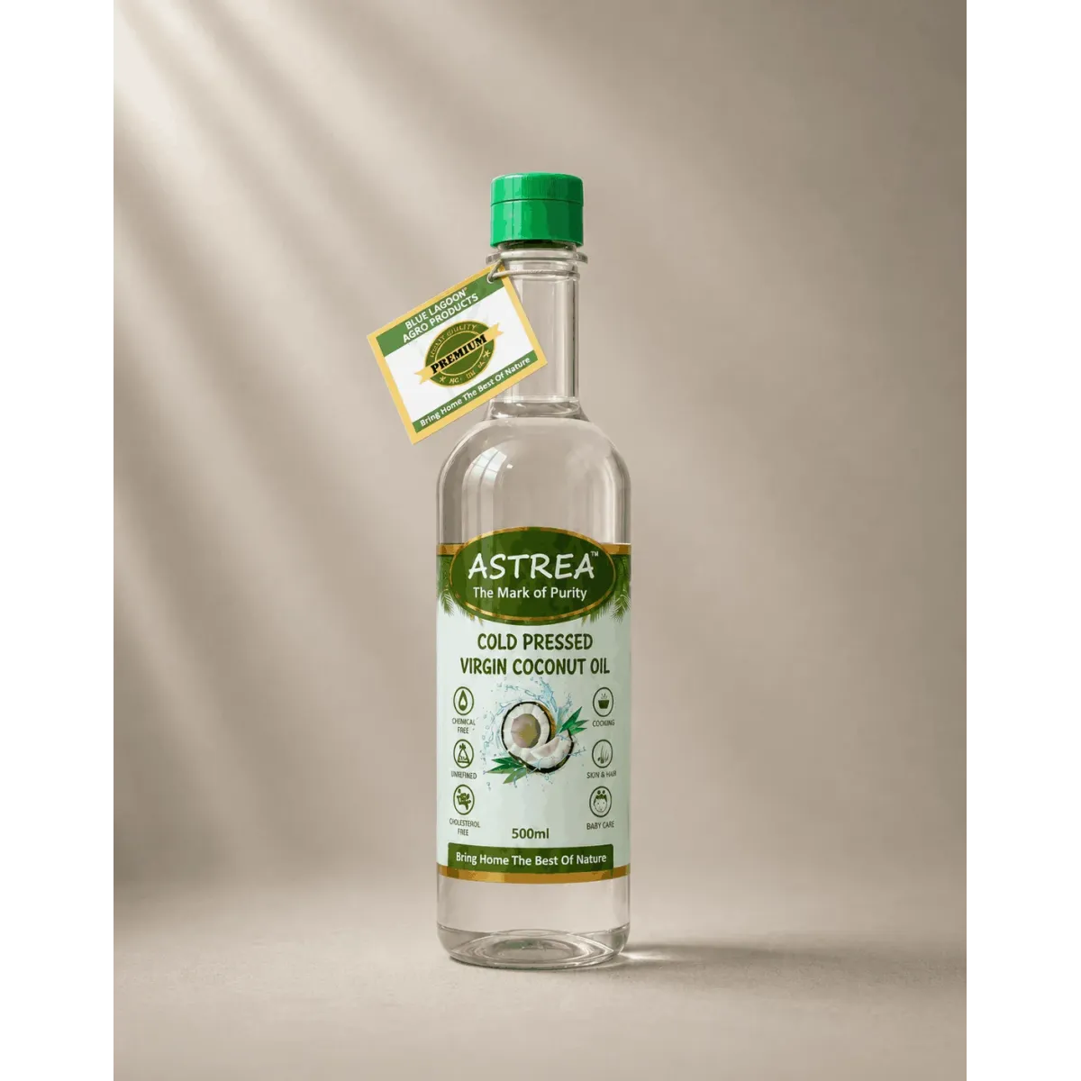 500ml Astrea Cold Pressed Virgin Coconut Oil